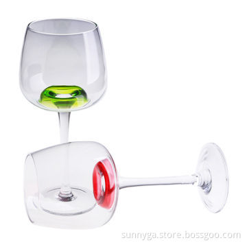 New Design Apple-shaped Wine Glasses, Available in Various Designs and Sizes